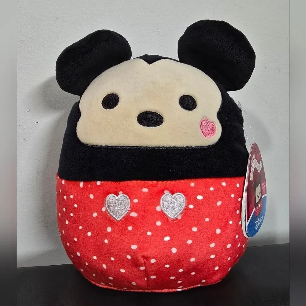 New original Squishmallow Disney 8' Mickey Mouse, Valentine's Day 2025 limited